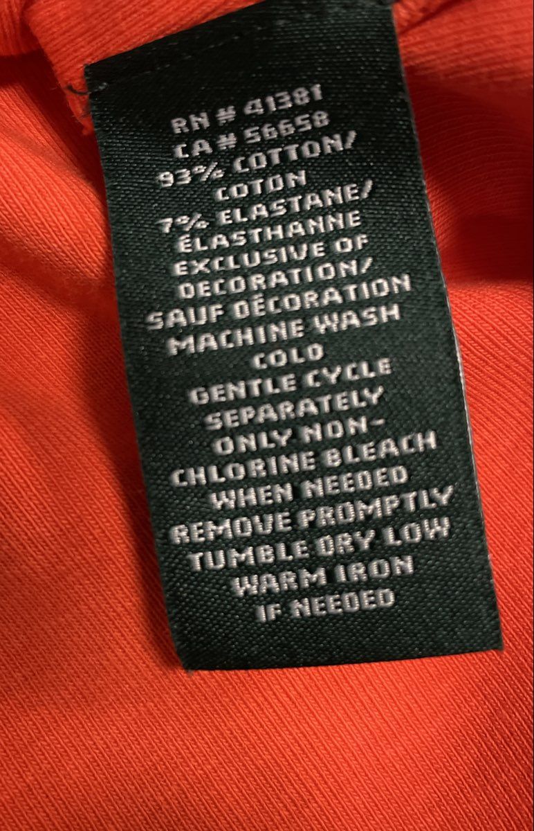 Lauren Ralph Lauren Women's Orange Boat Neck Cuffed Half Sleeve Top Sz 3X