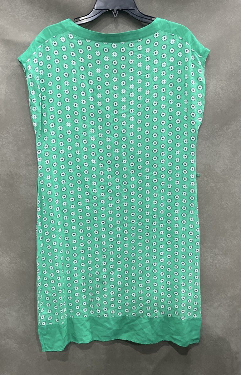 Old Navy Women's Green Floral Sleeveless Rayon Tunic Shift Top Size M