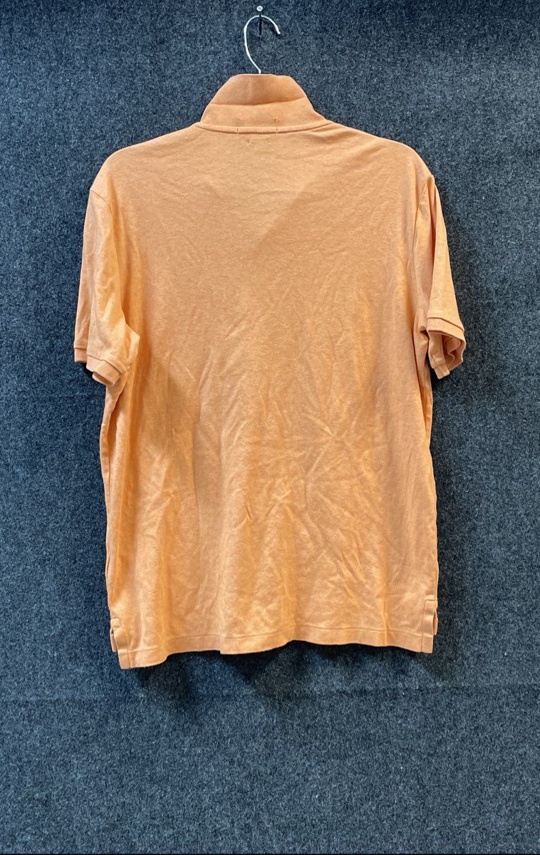 Polo Ralph Lauren Men's Orange Heather Classic Fit Short Sleeve Polo Shirt Sz M