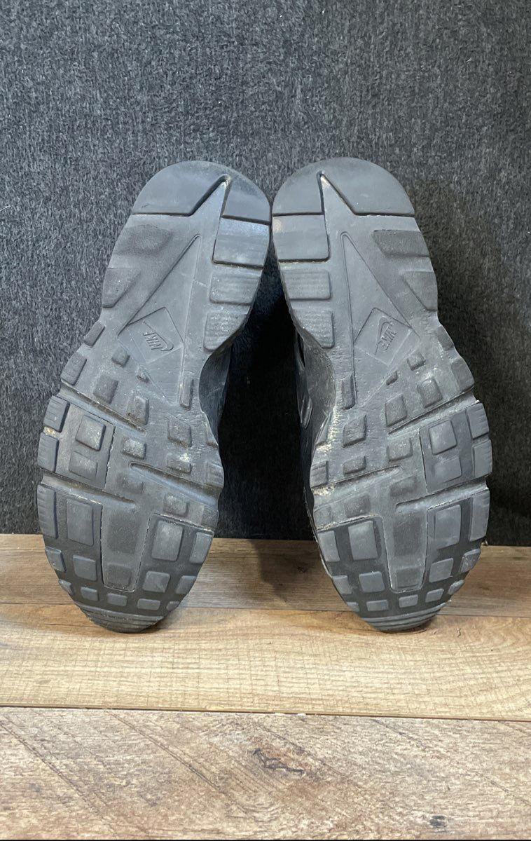 Nike Air Huarache Triple Black GS Kids Youth Athletic Sneakers Size 7Y