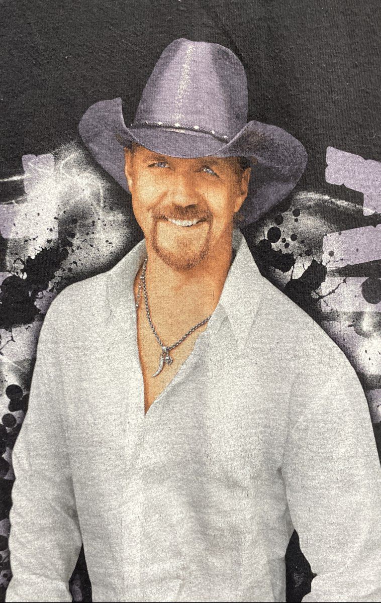 Trace Adkins Tour 2010 Concert Graphic T-Shirt Bay Side Made in USA Sz 3XL