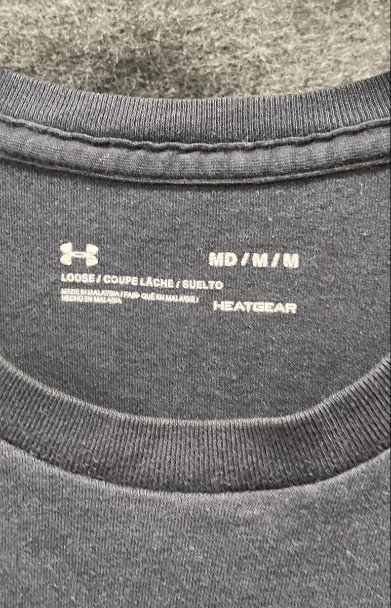 Under Armour Men's Freedom T-Shirt Dark Blue HeatGear Betsy Ross Flag Sz M