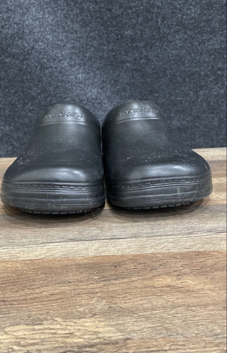 Skechers Work Black Slip Resistant Professional Clogs Men's Size 10