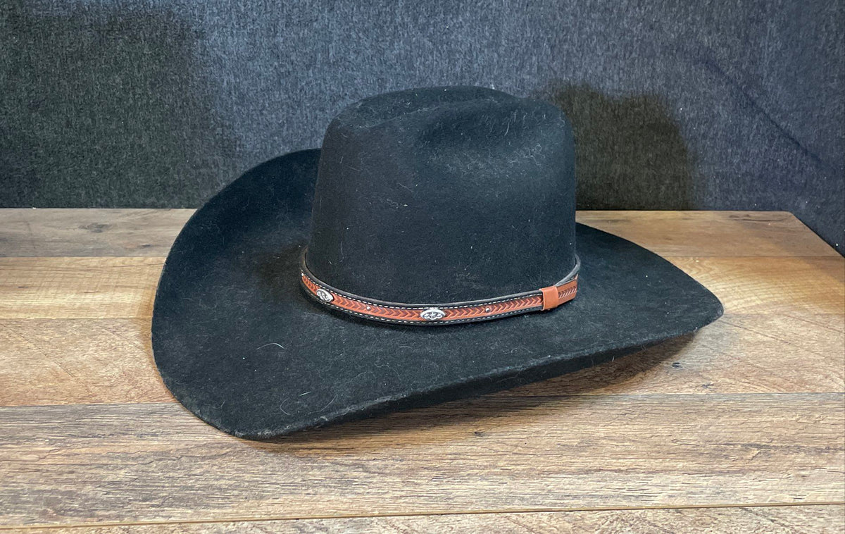 Cody James Men's Black 3X Wool Blend Cowboy Hat Western Cattleman Crease Sz 7