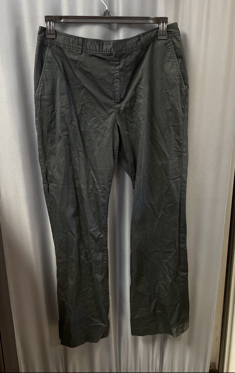Lauren Ralph Lauren Women's Black Chino Slacks 100% Cotton Pants Size 12