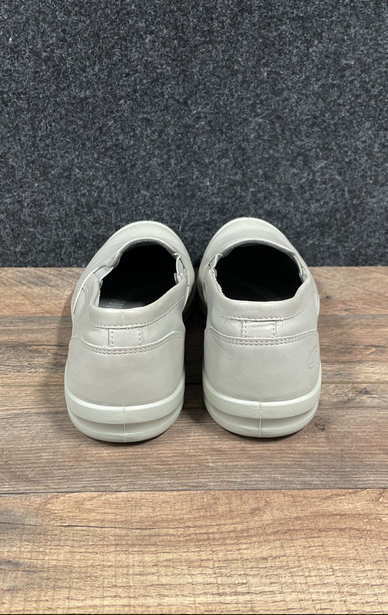 Keen Grayson Slip-On Birch Light Grey Leather Casual Shoes Women's Size 10