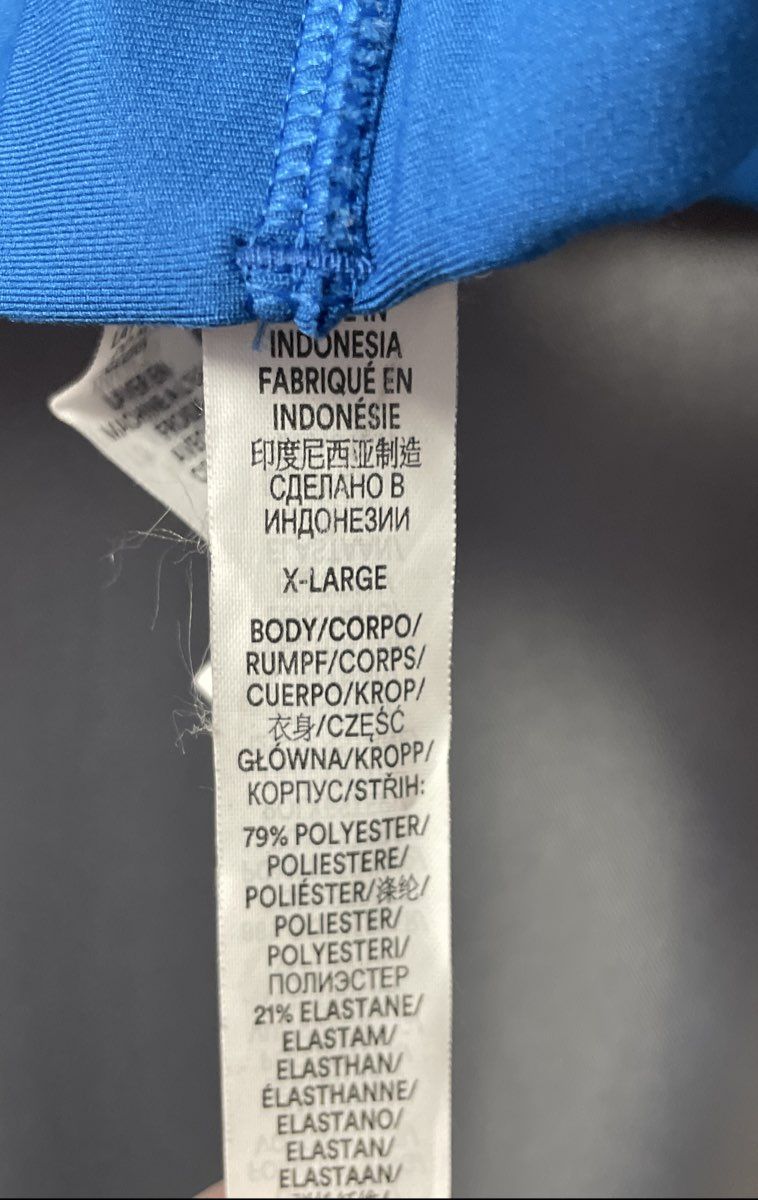 Savage x Fenty Women's Blue Workout Set Strappy Bra XL Leggings L