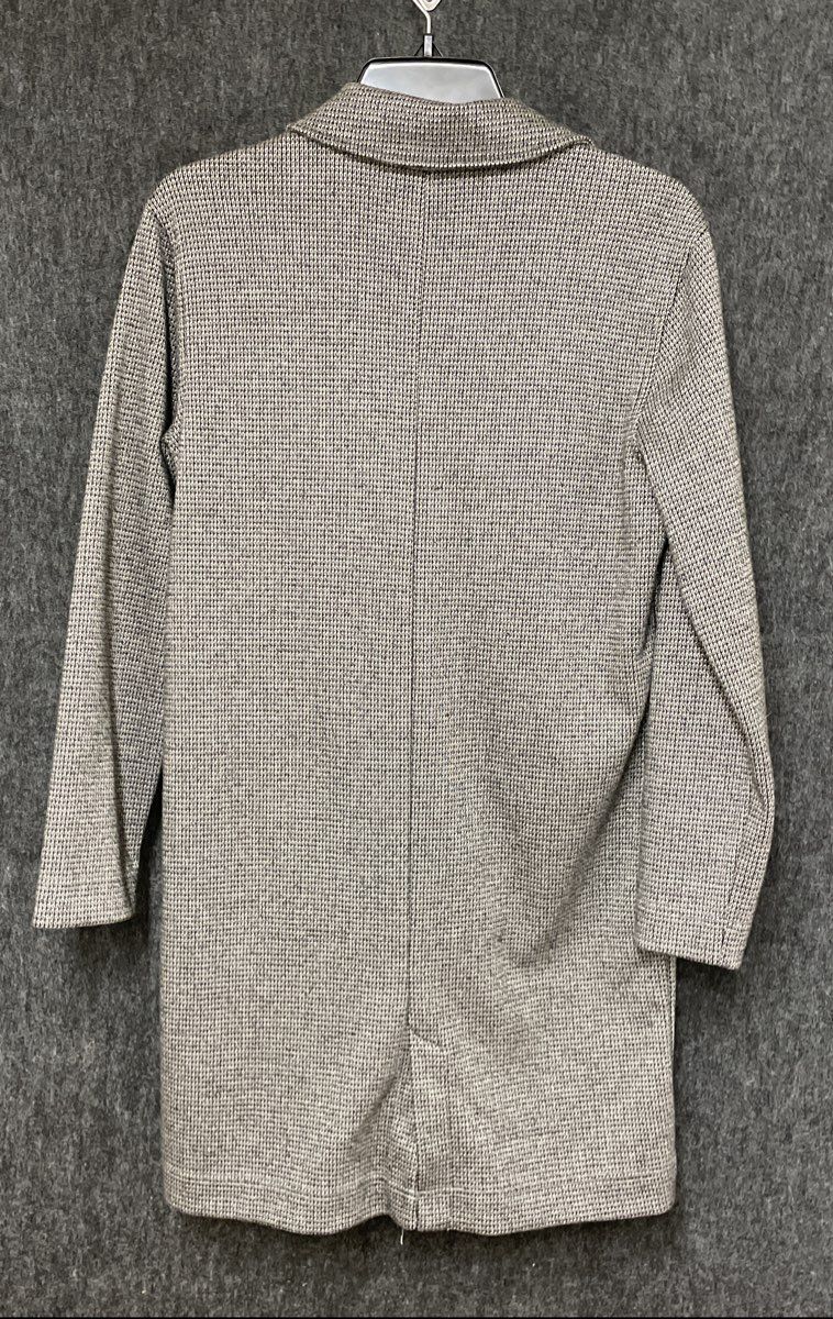 Banana Republic Women's Gray Marled Knit Longline Blazer Jacket Sz XS