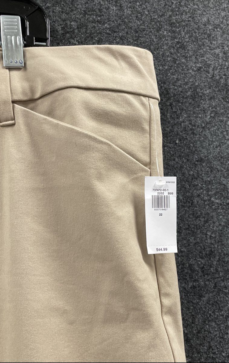 Old Navy Women's Beige High-Rise Pixie Skinny Ankle Pants Sz 22 NWT