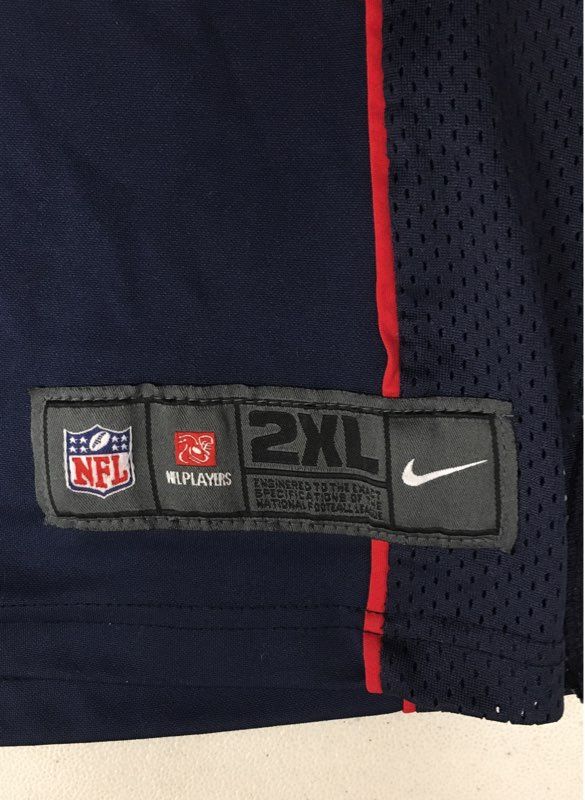 Nike Men's New England Patriots Tom Brady #12 Limited Stitched Jersey Navy 2XL