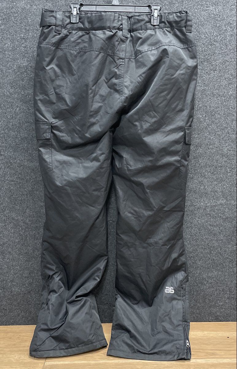 Arctix Men's Black Cargo Insulated Snow Ski Pants Sz XL 40-42W 36L