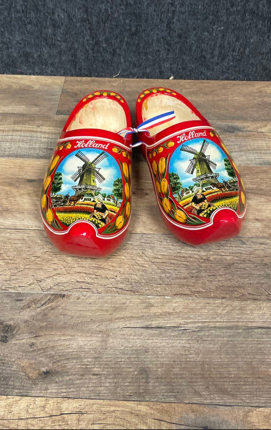 Decorative Wooden Clogs Dutch