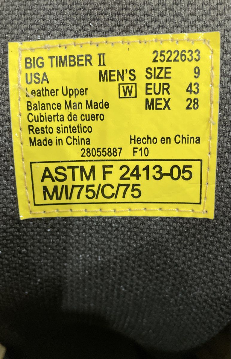 Herman Survivors Tan Men's Leather Lace Up Work Boots Size 9