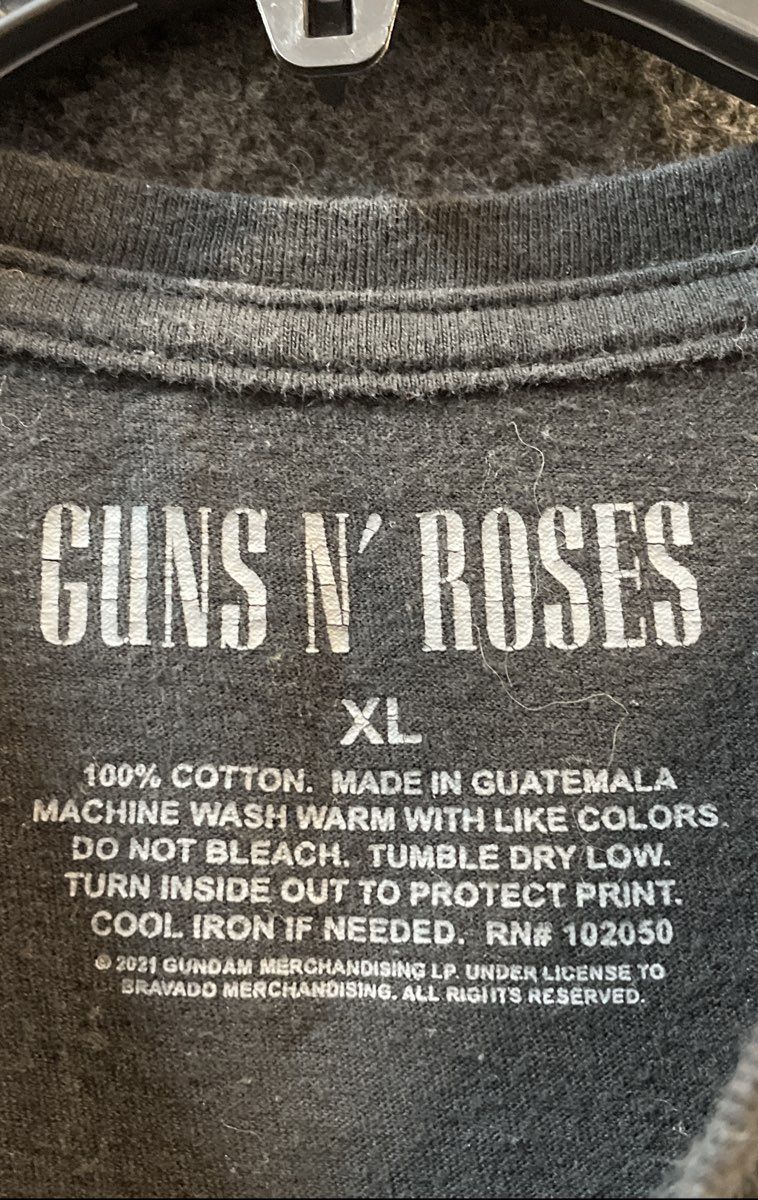 Guns N' Roses Sweet Child O' Mine T-Shirt Reprint Bravado Sz XL