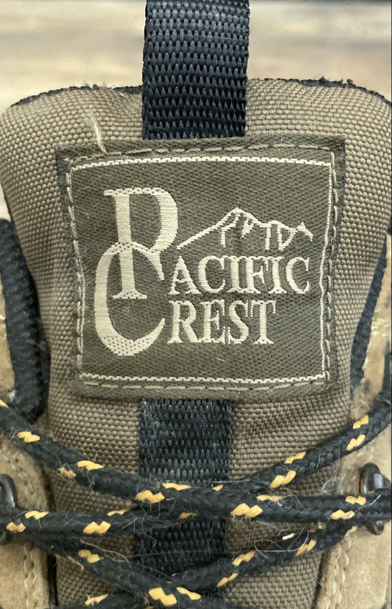 Pacific Crest Granite Peak Brown Leather Hiking Boots Women's Size 7.5