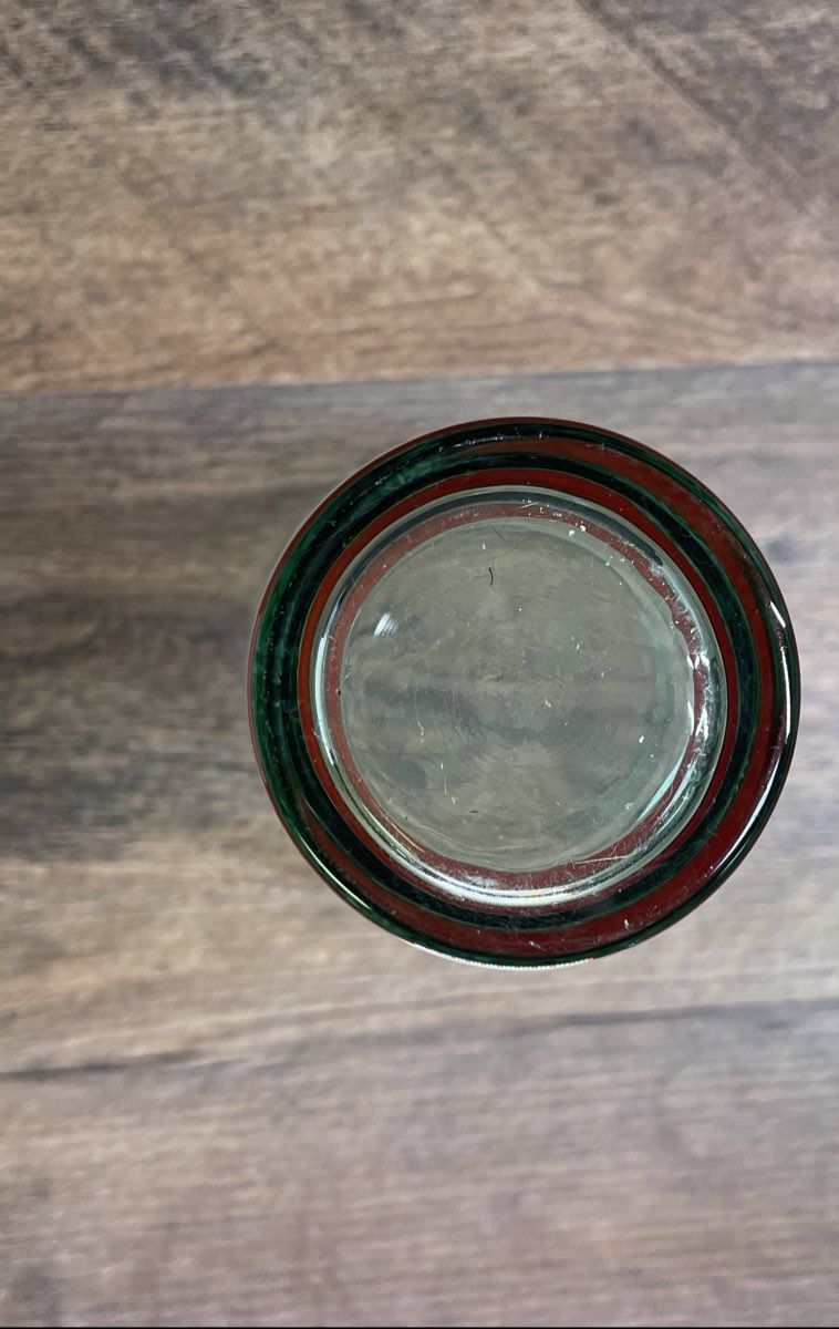 Vintage Coca-Cola Christmas Santa & Pine Cone Collectible Glasses Lot of 2