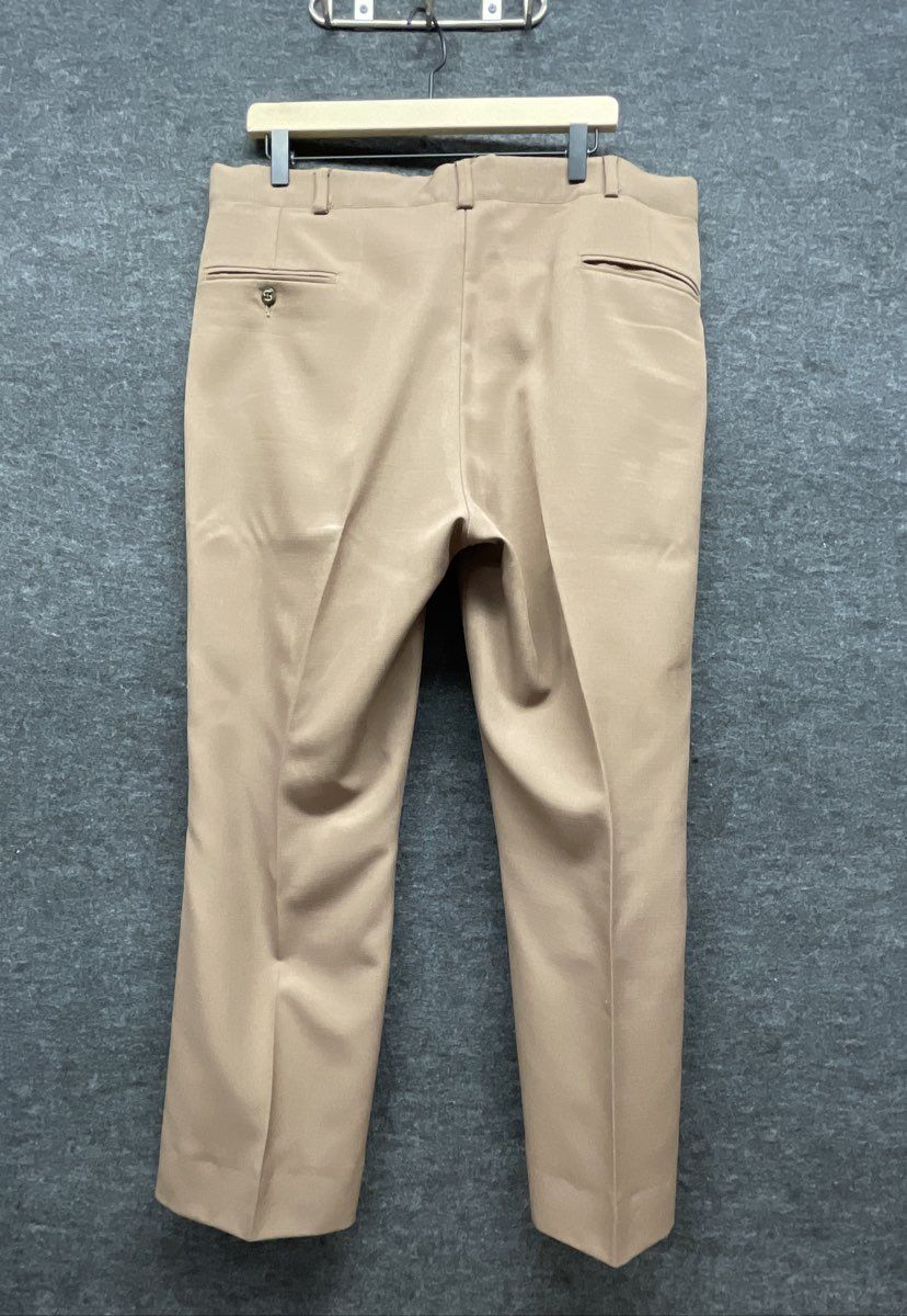 Vintage 80s Kingsridge Men's Plaid Blazer & Sansabelt Brown Pants Suit Set