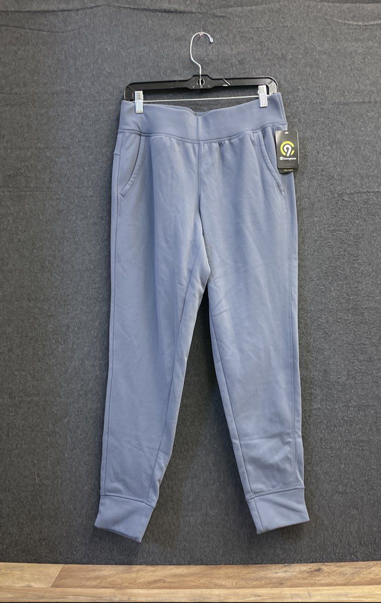 C9 Champion Women's Blue Duo Dry Warm Tech Fleece Joggers Sweatpants Sz M NWT