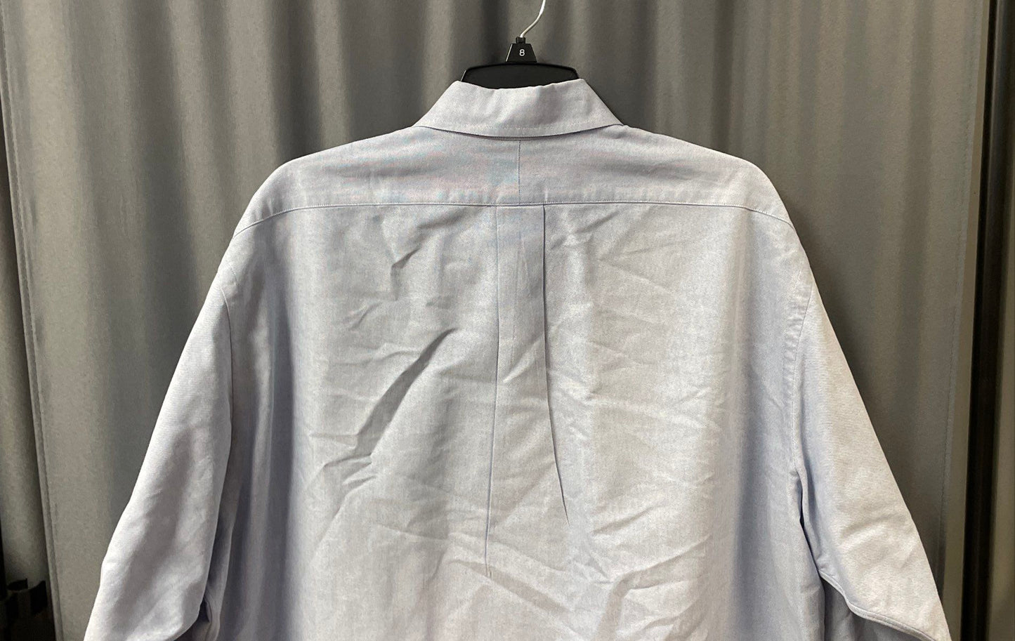 Ralph Lauren Men's Blue Yarmouth Button Down Oxford Long Sleeve Shirt Sz 16.5/35