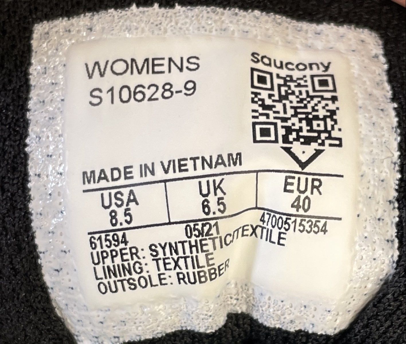 Saucony Cohesion 14 Teal Silver Women's Running Shoes Size 8.5