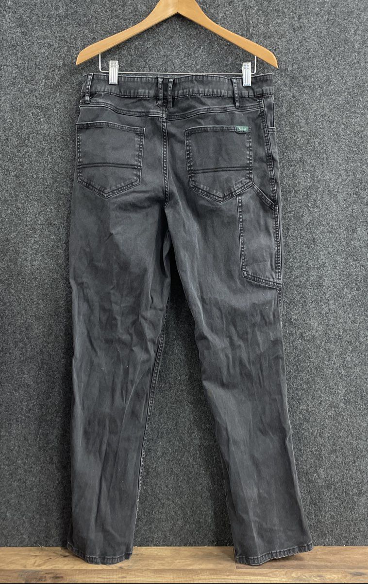 Woolrich Men's Faded Black Utility Canvas 5-Pocket Pants Sz 34x32
