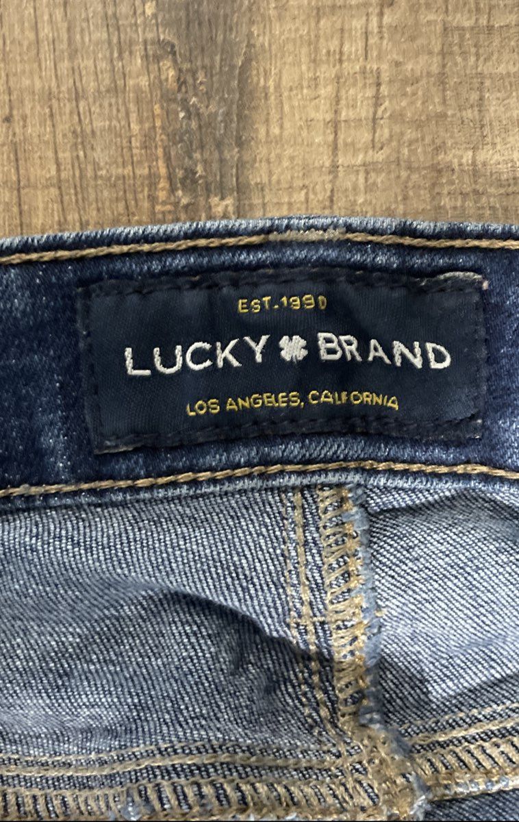 Lucky Brand Women's Blue Jeans Stretch Faded Denim Sz 12 / 31
