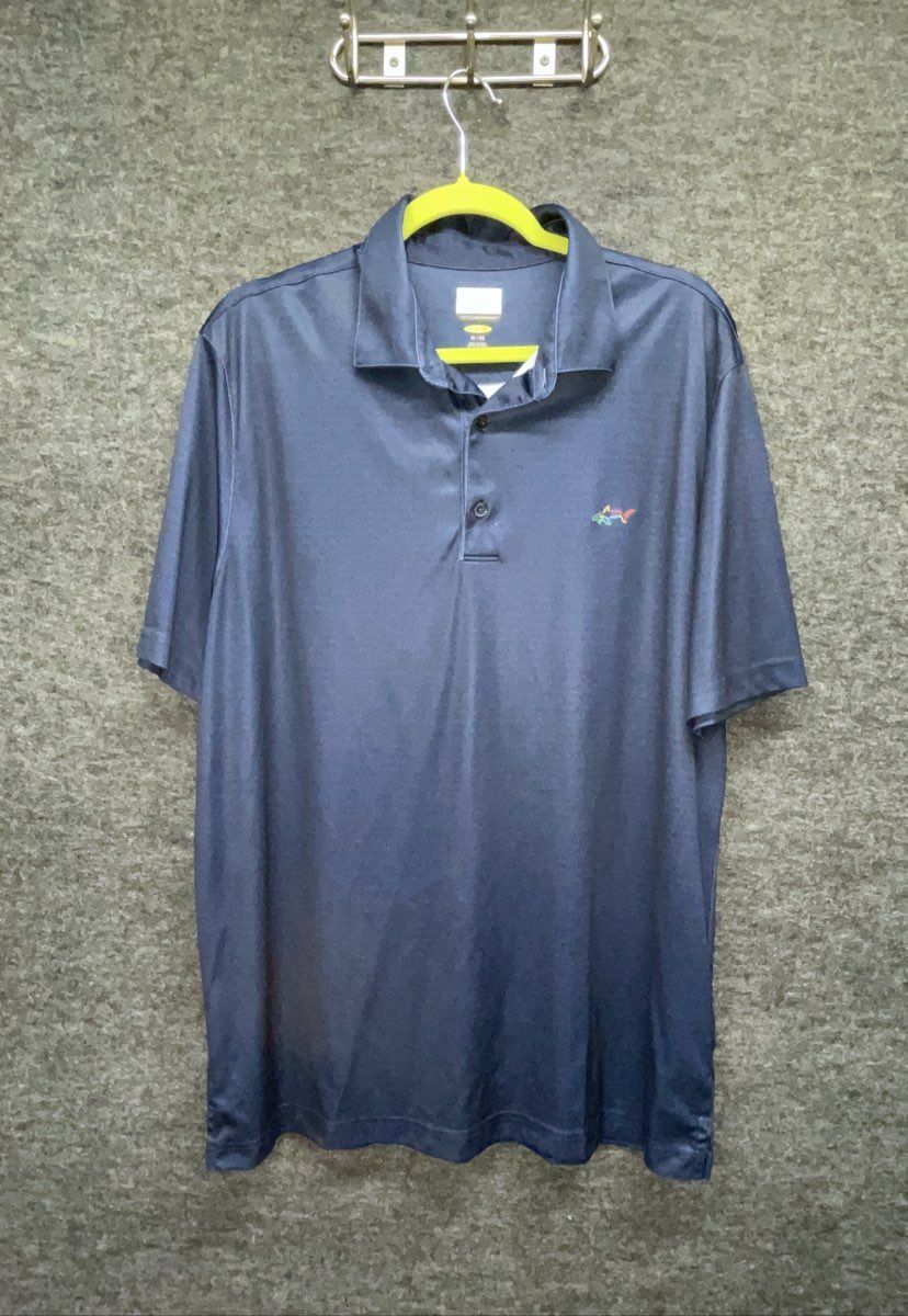 Lot of 3 Men's Golf Polo Shirts Jack Nicklaus Greg Norman Striped Solid Sz XL