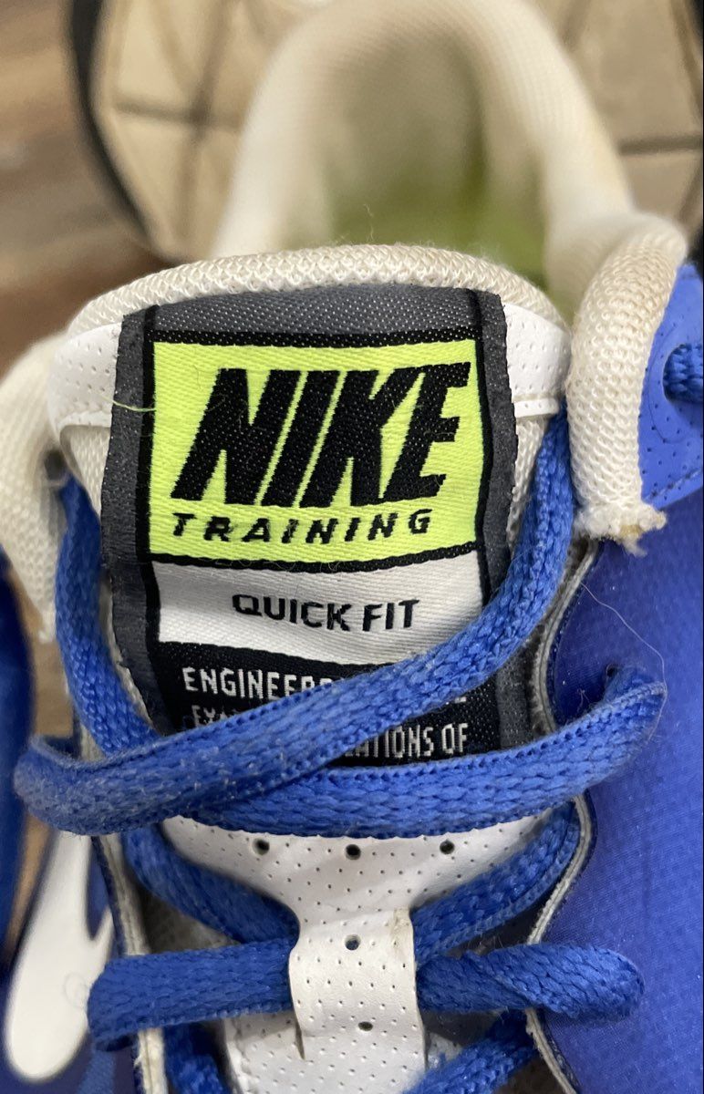 Nike Free TR Fit Blue White Flywire Women's Training Sneakers Size 9