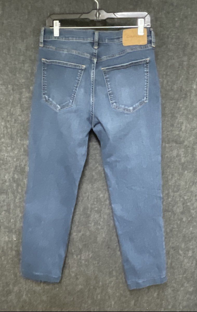 Calvin Klein Men's Slim Taper Medium Wash Blue Denim Jeans Sz 32x30