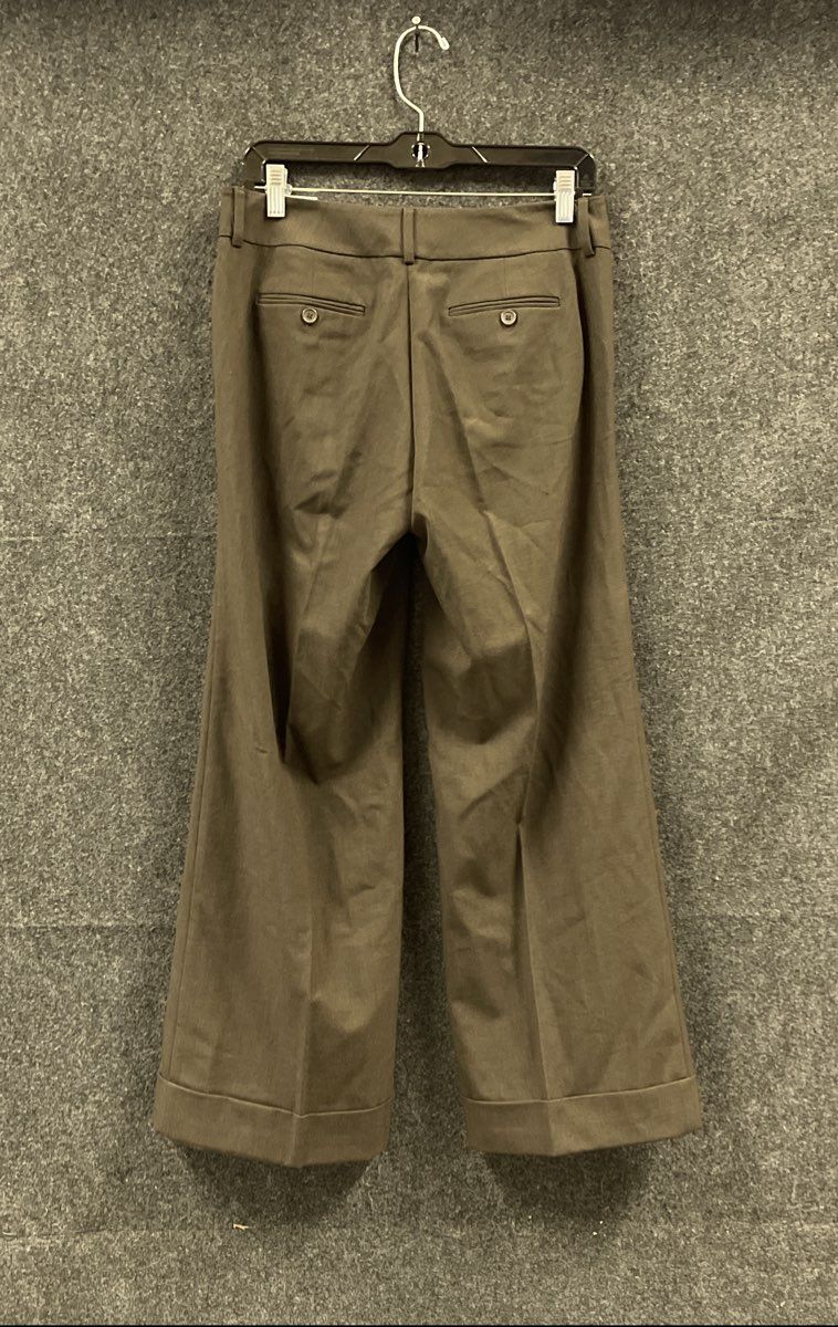 New York & Company Women's Brown High Rise Wide Leg Hudson Pants NWT Size 6P