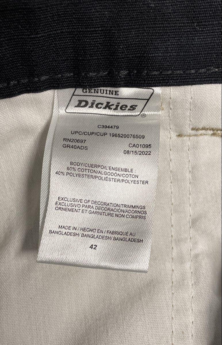 Genuine Dickies Men's Cargo Shorts Tan Khaki Cotton Blend Workwear Size 42