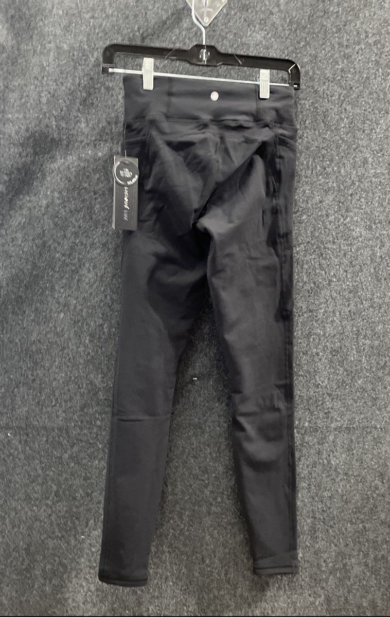 Yogalicious Lux Women's Black Drawstring Yoga Pants Pockets Sz XS NWT PFY71257