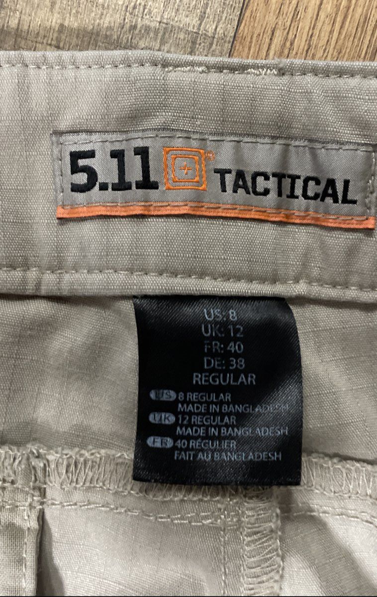 5.11 Tactical Women's Khaki Stryke Cargo Ripstop Tactical Pants Sz 8