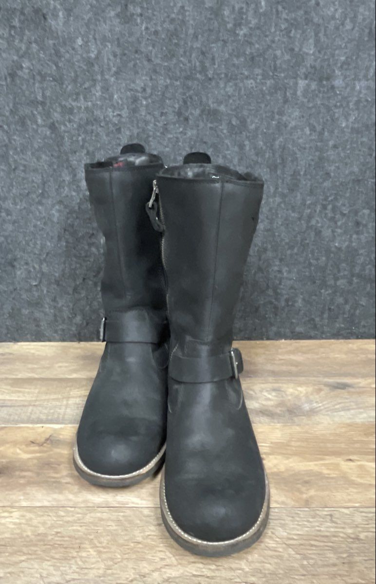 Kodiak Surrey II Black Waterproof Leather Mid-Calf Boots Women's Size 9.5
