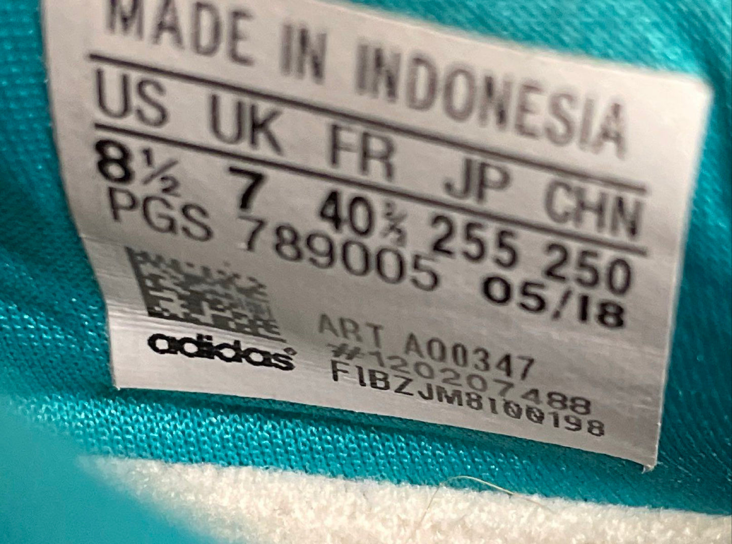 Adidas Solar Glide ST 19 Blue Running Shoes Women's Size 8.5
