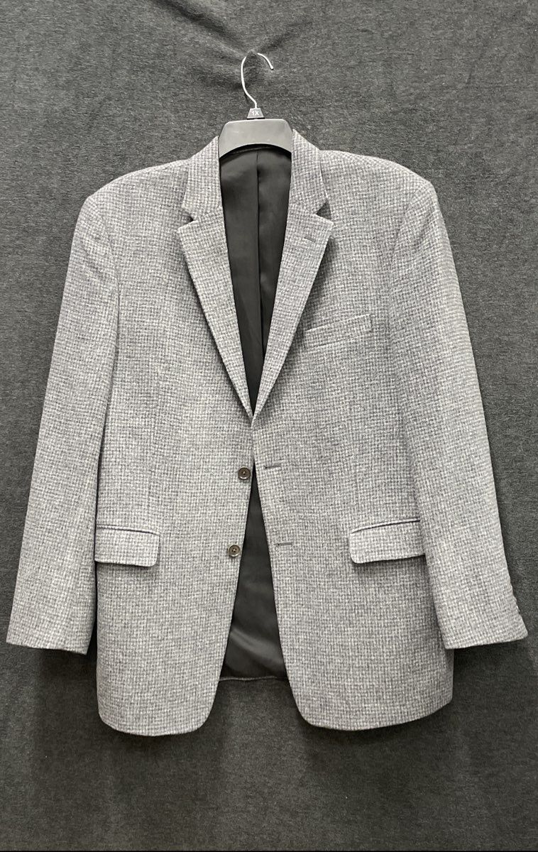 Jos. A. Bank Men's Gray Traveler's Collection 100% Camel Hair Blazer Sz 42 Long