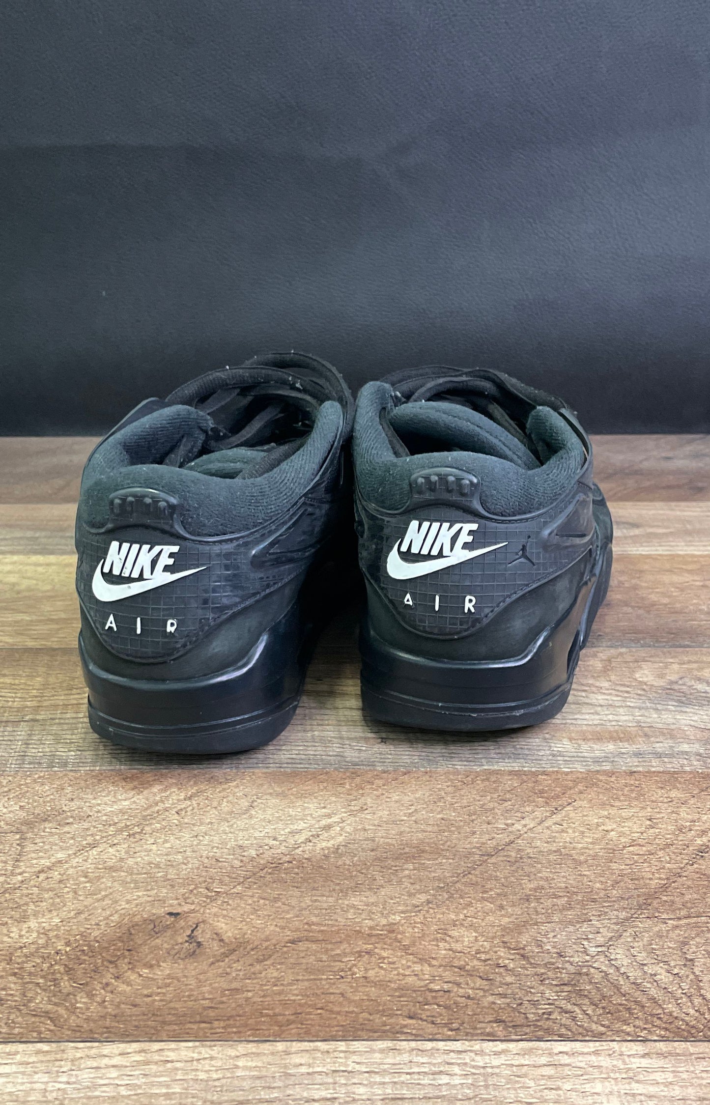Nike Air Jordan 4 Retro Black Cat Triple Black Men's Sneakers Size 8
