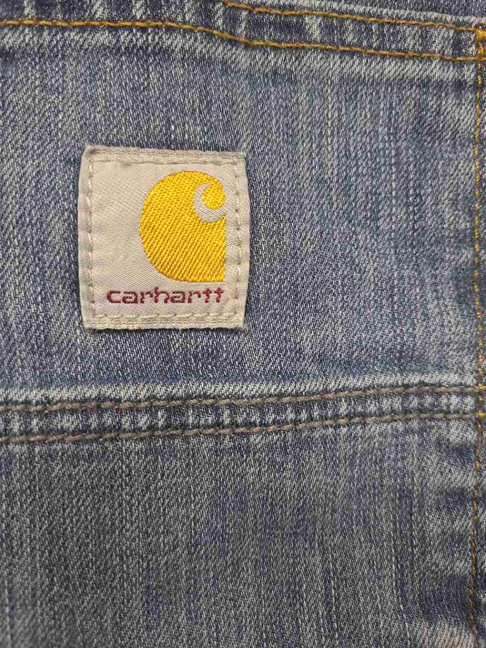 Carhartt Men's Blue Relaxed Fit Denim Jeans Sz 36x30