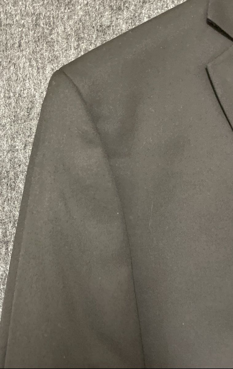 Van Heusen Jacket 44R & Michael Kors Pants 36x32 Men's Black Notch Lapel Suit