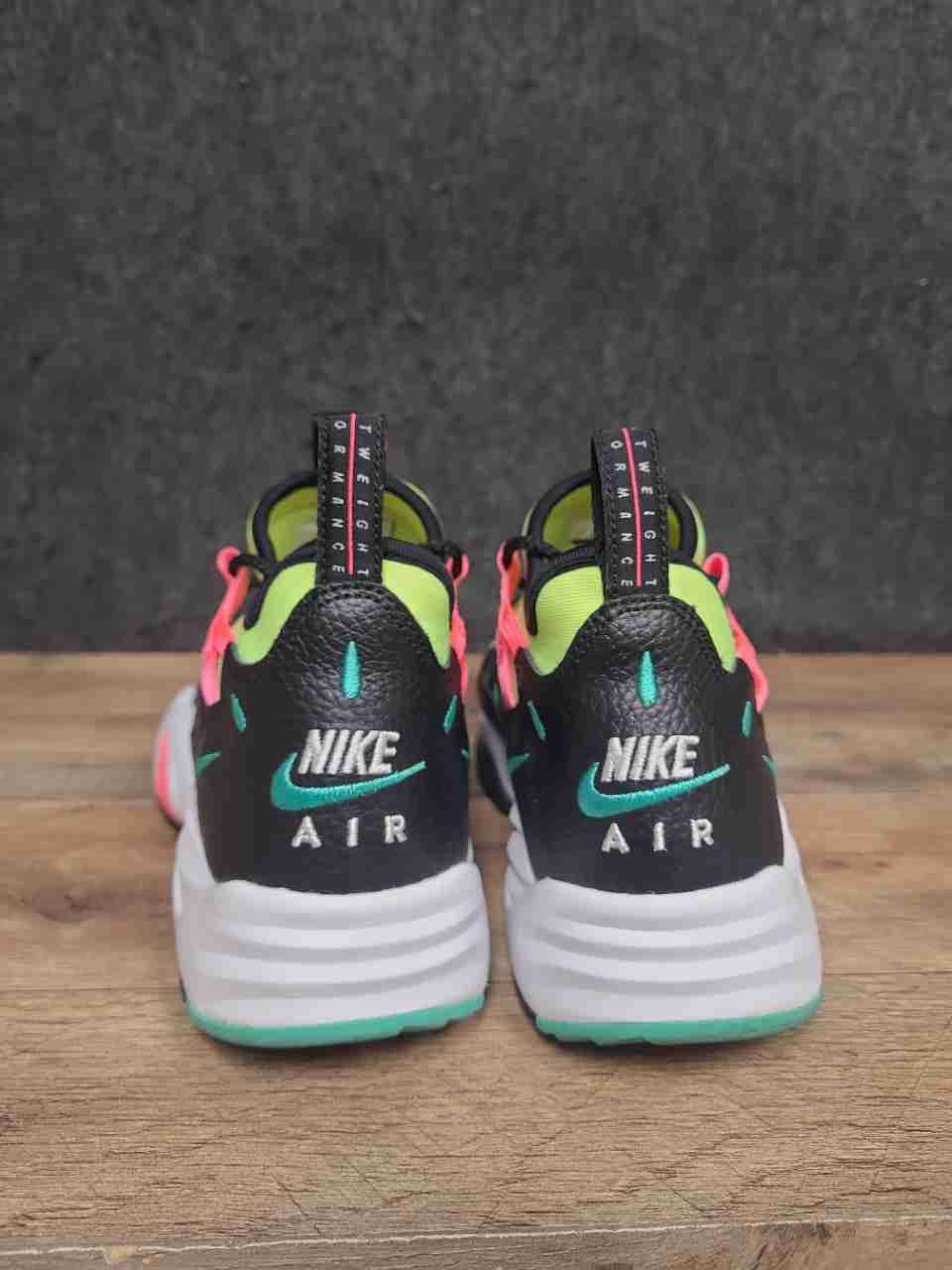 Nike Air Huarache City Low Black Volt Hyper Pink Sneakers AH8517-001 W9.5