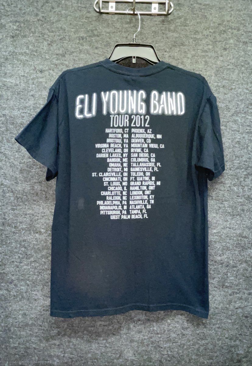 Eli Young Band Tour 2012 Country Music Concert T-Shirt Gildan Sz M