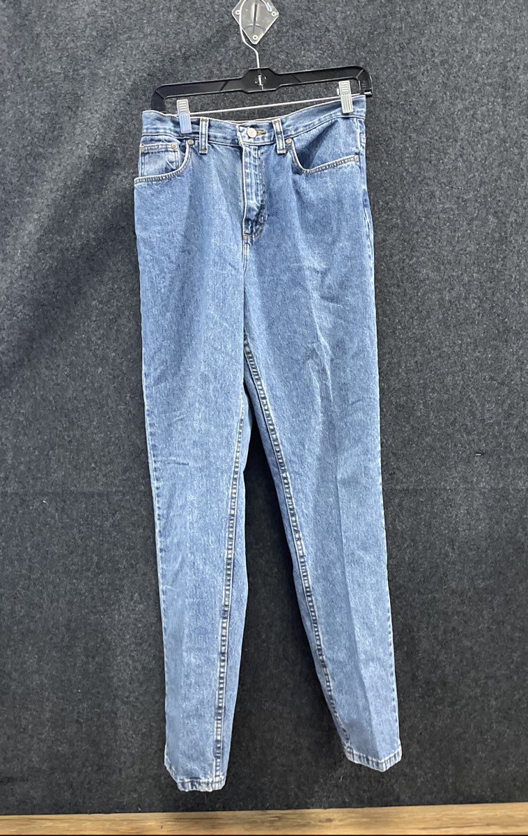 Faded Glory Women's Blue Classic Fit Stonewash Cotton Jeans Size 10 Reg