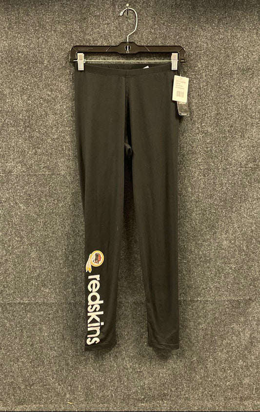NFL Team Apparel Women's Washington Redskins Black Graphic Leggings NWT Sz S