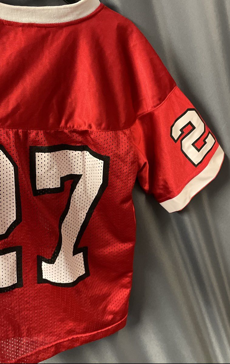 Vintage 2000s Nike Rutgers University Red Football Jersey #27 Sz S