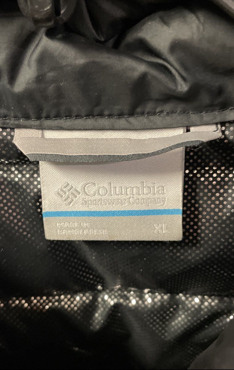 Columbia Women's Puffer Vest Black Powder Lite Omni-Heat Insulated XL