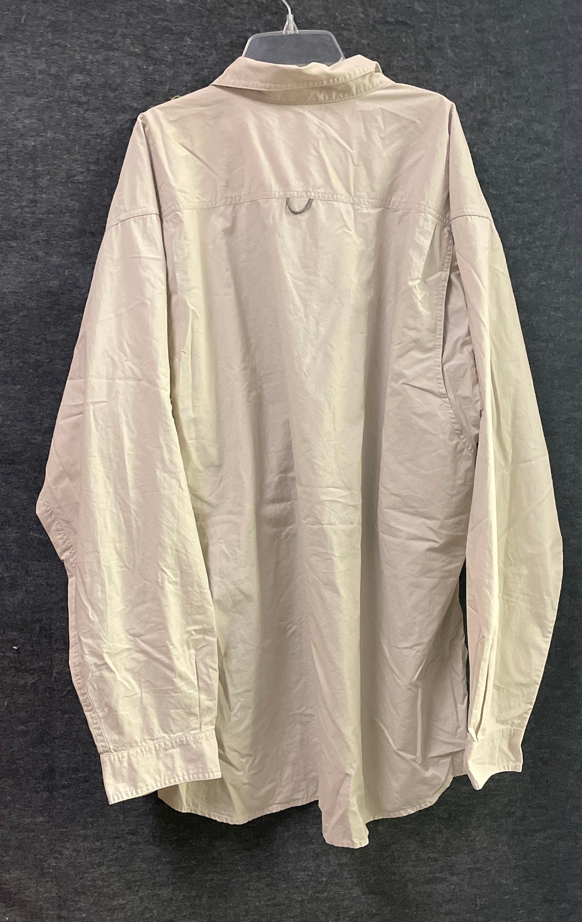 Columbia Men's Long Sleeve Tan Cotton Outdoor Utility Shirt Sz 2XT NWT
