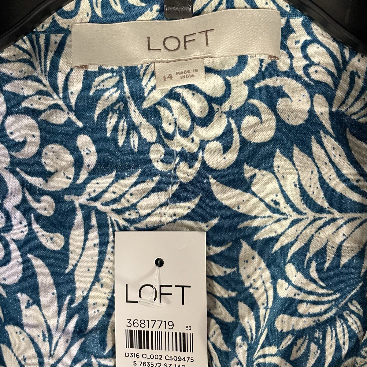 blue LOFT Dress - Size 14