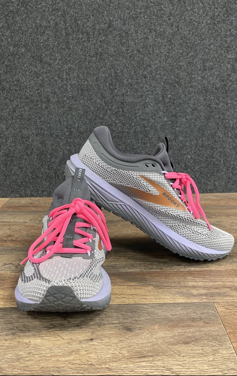 Brooks Revel 7 Grey Lilac Bronze Women's Running Shoes Size 8