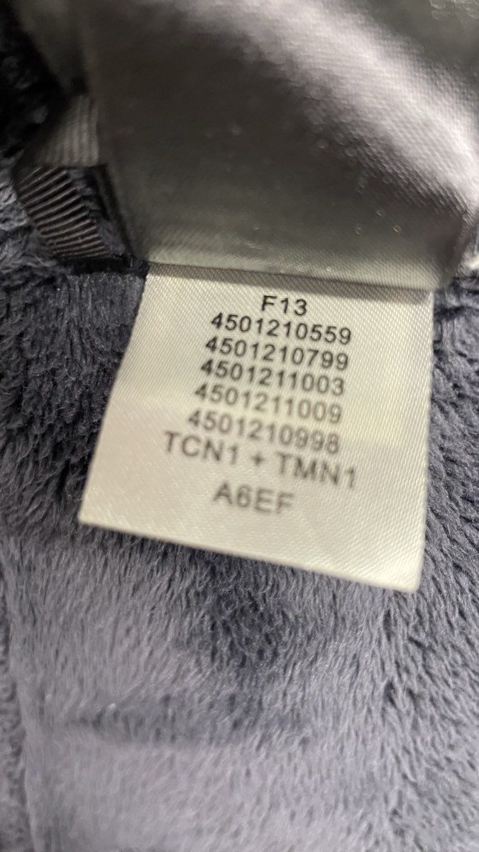 The North Face Women's Blue Heathered Apex Softshell Jacket Raschel Fleece Sz M