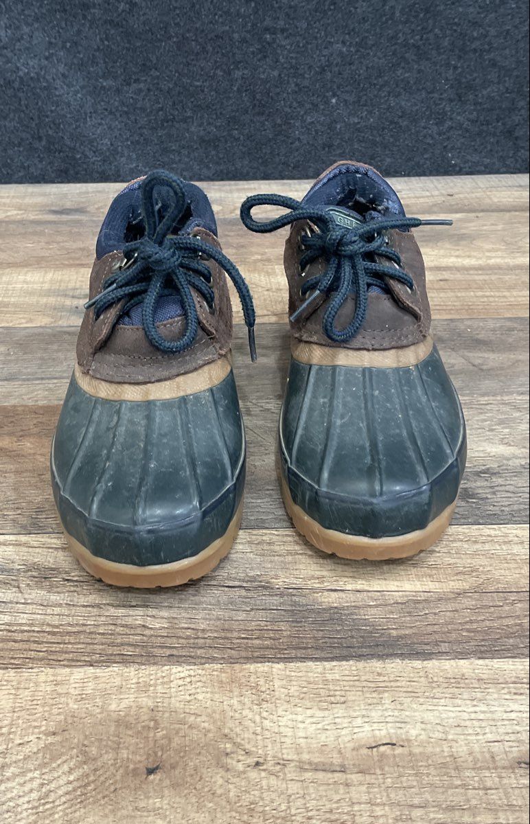 G.H. Bass & Co Icicle Low Duck Boots Blue Green Brown Men's Size 9